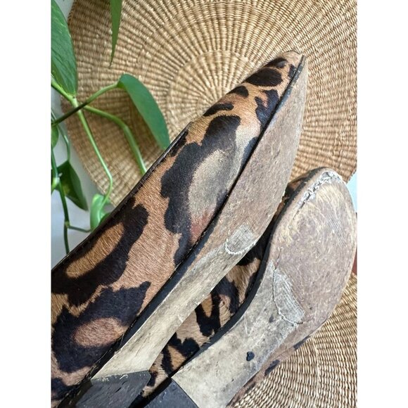 Nine West women’s size 6.5 cheetah flats - Picture 9 of 11